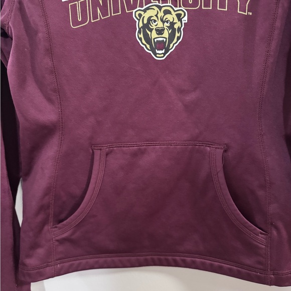 Women's Jansport Maroon Kutztown University 1/4 Zip Pullover. Size M - Picture 5 of 6
